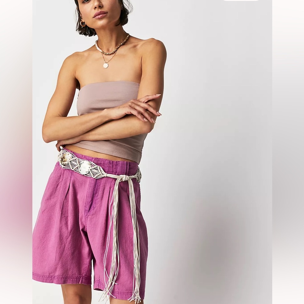 Free People Purple Women's Shorts